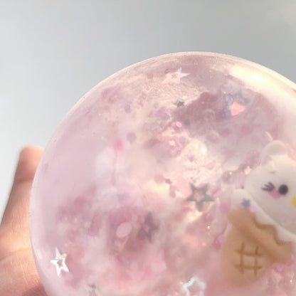 Kitty Mochi Squishy Stress Ball, Sensory Toy, Fidget,Stress Relief,