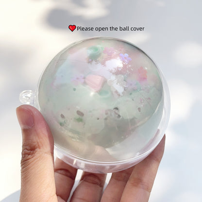 Pastel Floral Block Mochi Squishy Ball,Fidget, Sensory Stress Relief Toy, GF