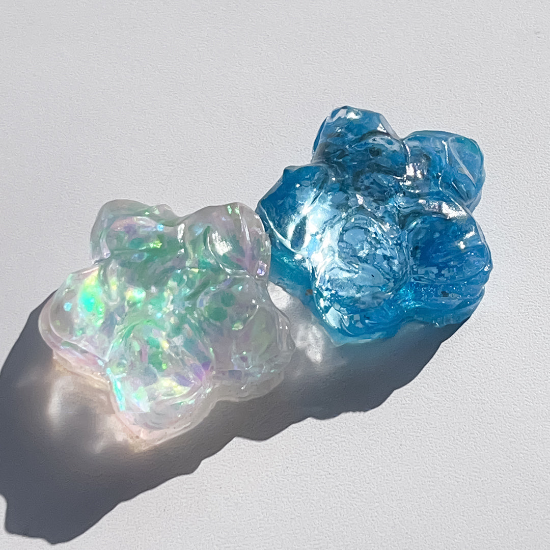 Estrellas coloridas, Taba Squishy, Hecho a mano, Squishy, Juguete, Bonito, Alivio del estrés, Regalo, cumpleaños, presente, Novia, Niño, para hija, Arco iris, cielo estrellado