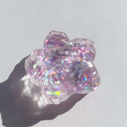 Estrellas coloridas, Taba Squishy, Hecho a mano, Squishy, Juguete, Bonito, Alivio del estrés, Regalo, cumpleaños, presente, Novia, Niño, para hija, Arco iris, cielo estrellado