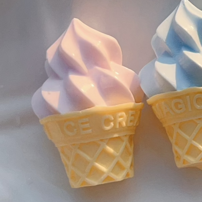 Pequeño helado artesanal Taba Squishy Llavero