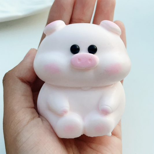 Cerdito gordo hecho a mano Taba Blandito
