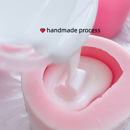 Colorful|Purple Pink Hamster Handmade Taba Squishy