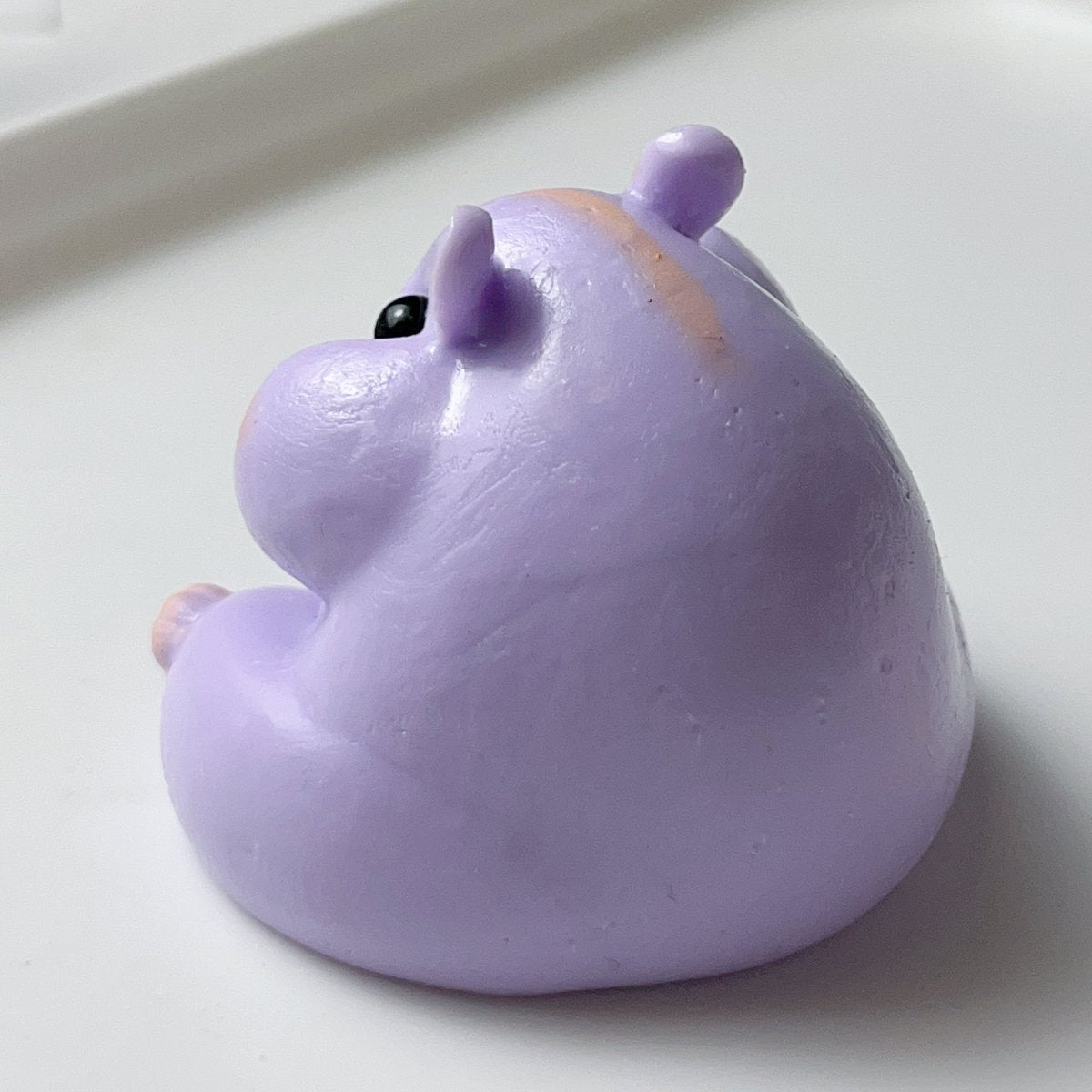 Hámster suave hecho a mano de colores|Morado y rosa
