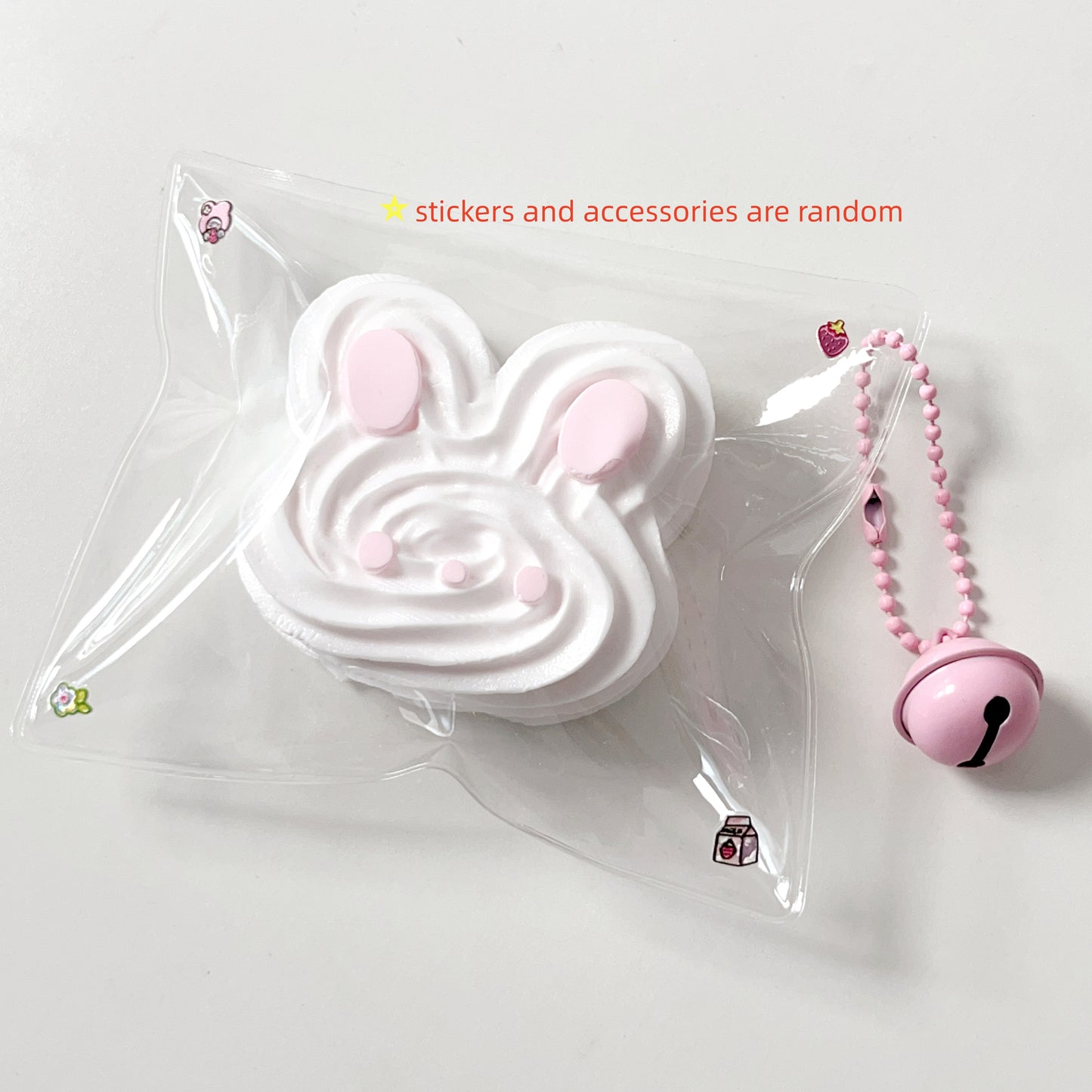 Bunny Cookie Handmde Taba Squishy
