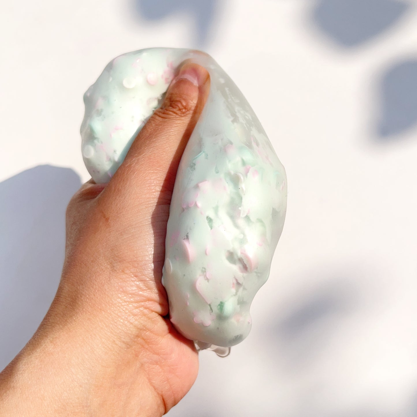 Pastel Floral Block Mochi Squishy Ball,Fidget, Sensory Stress Relief Toy, GF