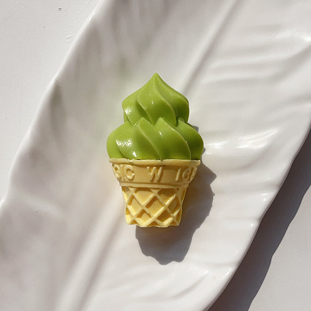 Pequeño helado artesanal Taba Squishy Llavero