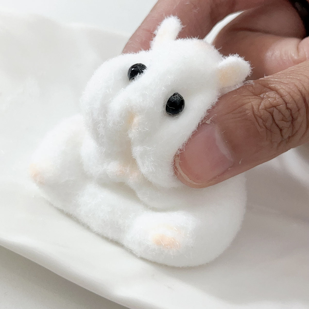 Hámster Taba Squishy Lindo Hecho a Mano