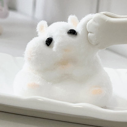 Hámster Taba Squishy Lindo Hecho a Mano