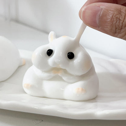 Hámster Taba Squishy Lindo Hecho a Mano
